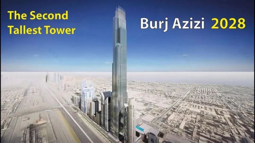 725米!全球第二高楼,迪拜阿齐兹塔(BurjAzizi)!-20