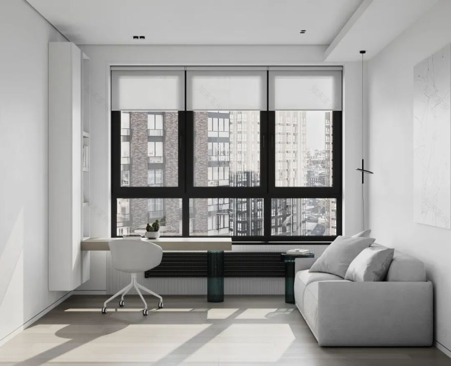 97㎡现代简奢公寓-44