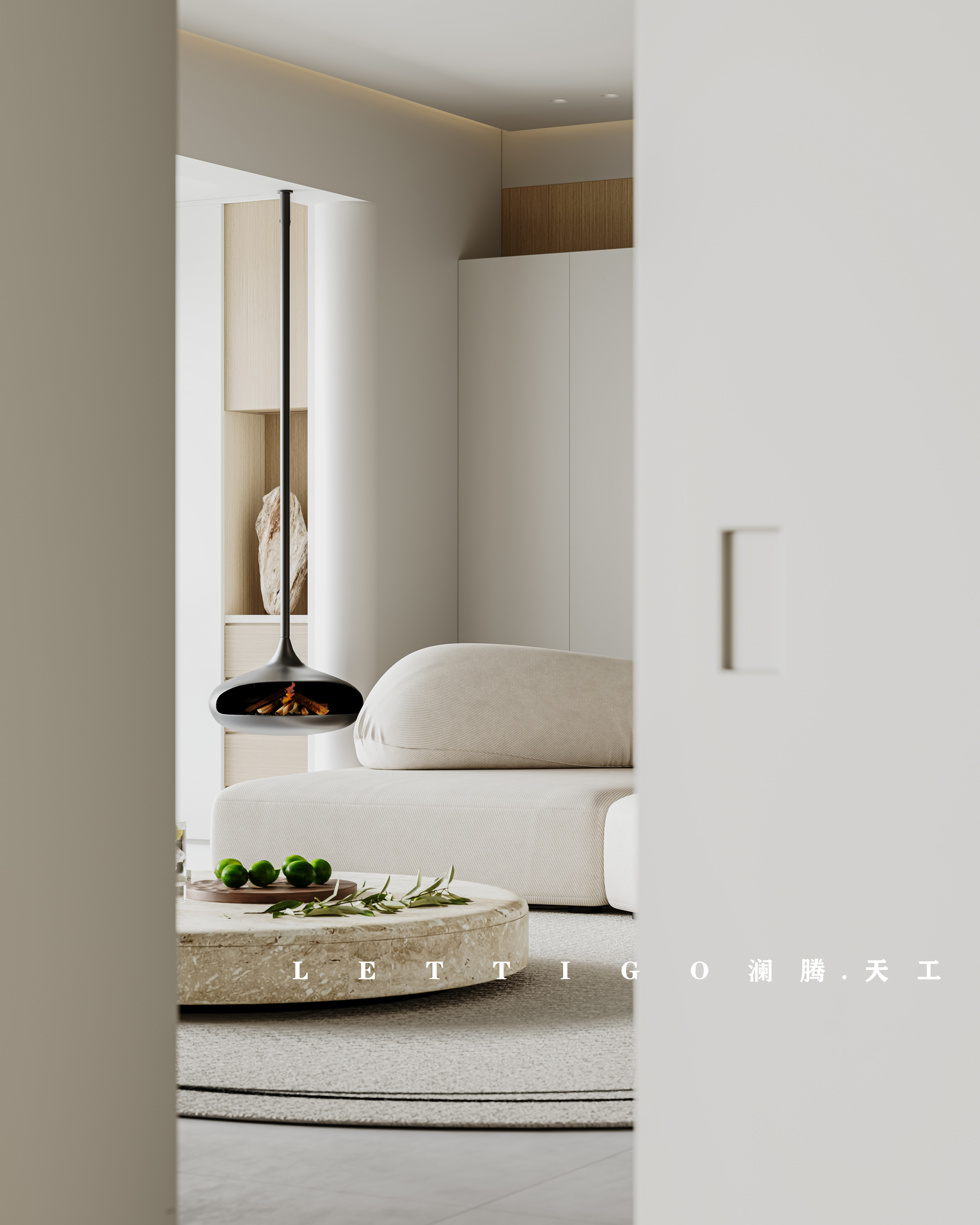 现代简约别墅，轻盈舒适有品质-7