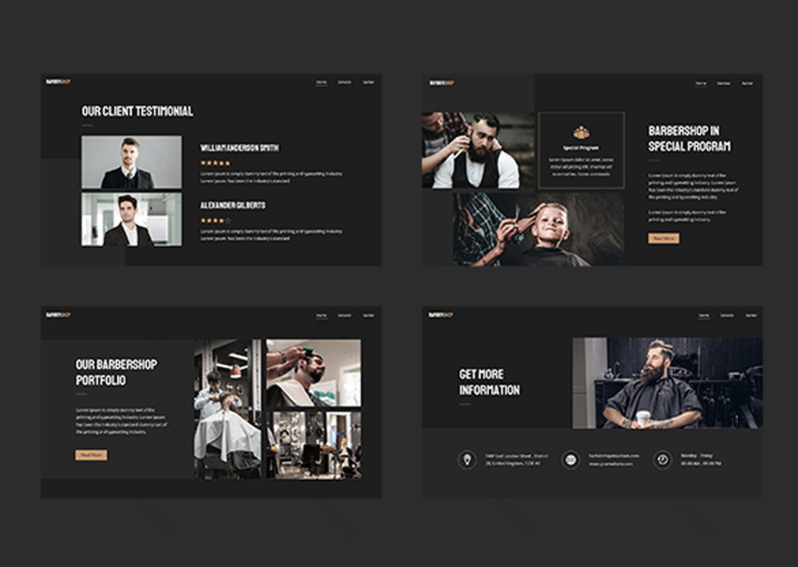 理发店演示模板-10