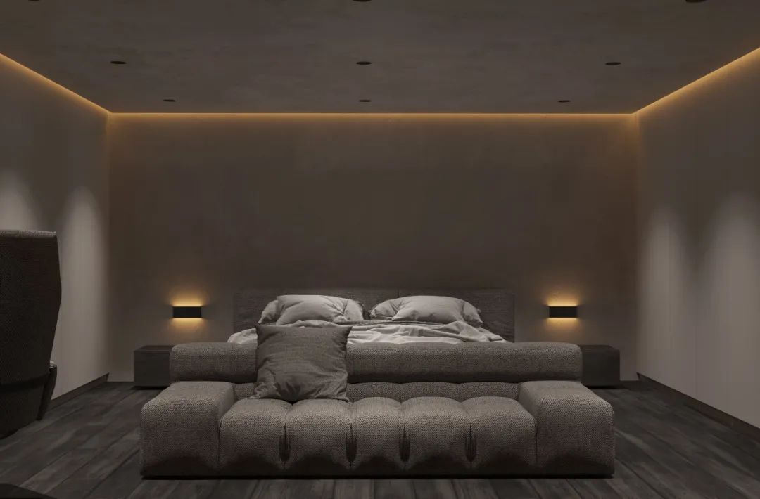 235㎡极简灰住宅丨DINARA YUSUPOVA-30