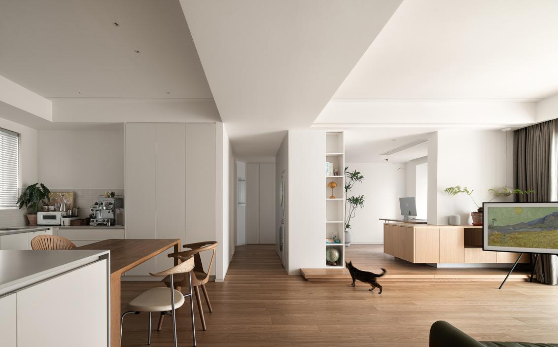 138㎡原木风舒适家丨造梦家施工-38