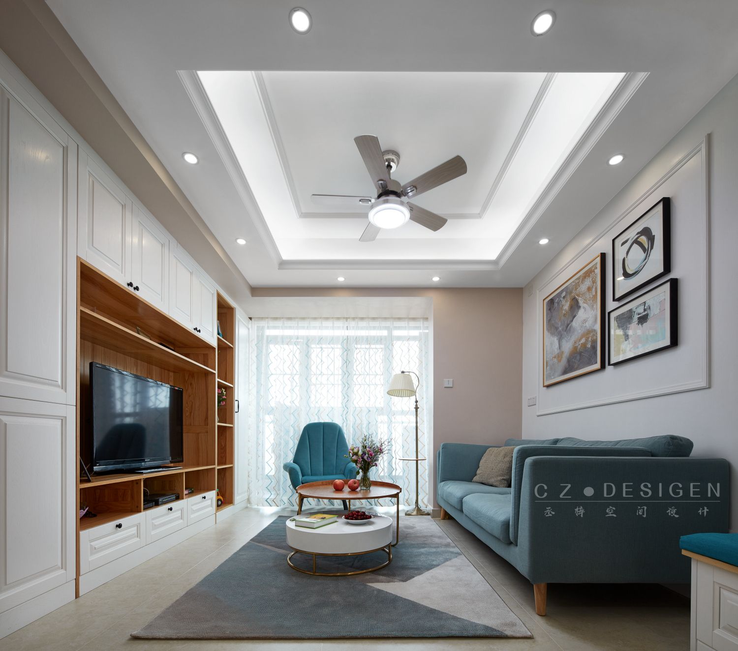 深圳 110㎡简美北欧风住宅设计丨中国深圳丨丞梓空间设计-22