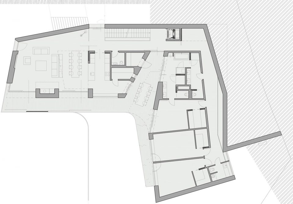 捷克 Villa H · 简约现代的私人住宅-5