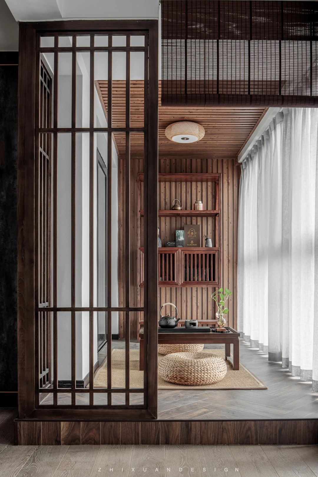 120 平禅意轻中式装修风格丨中国成都丨成都志轩-0