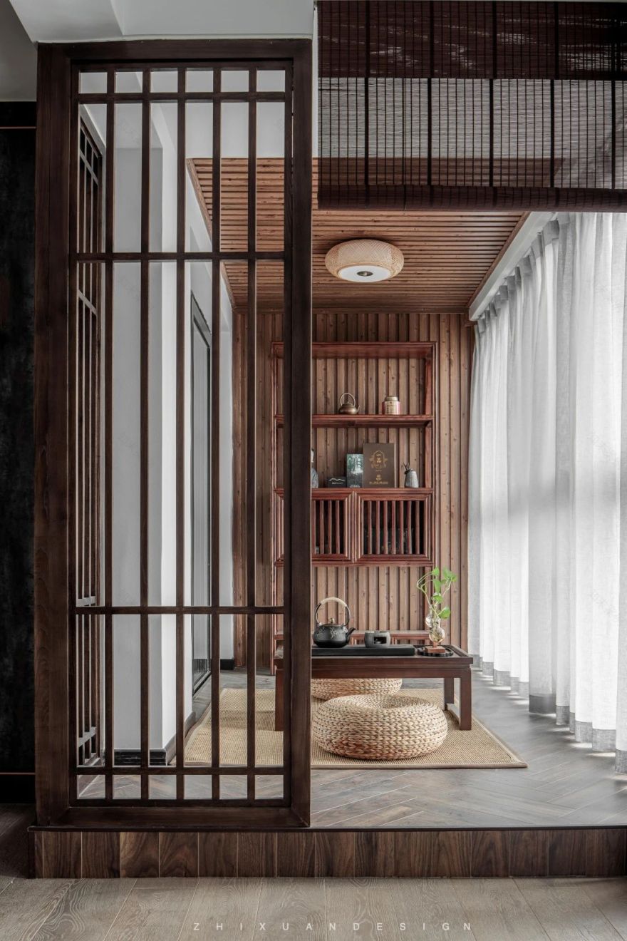 120 平禅意轻中式装修风格丨中国成都丨成都志轩-0