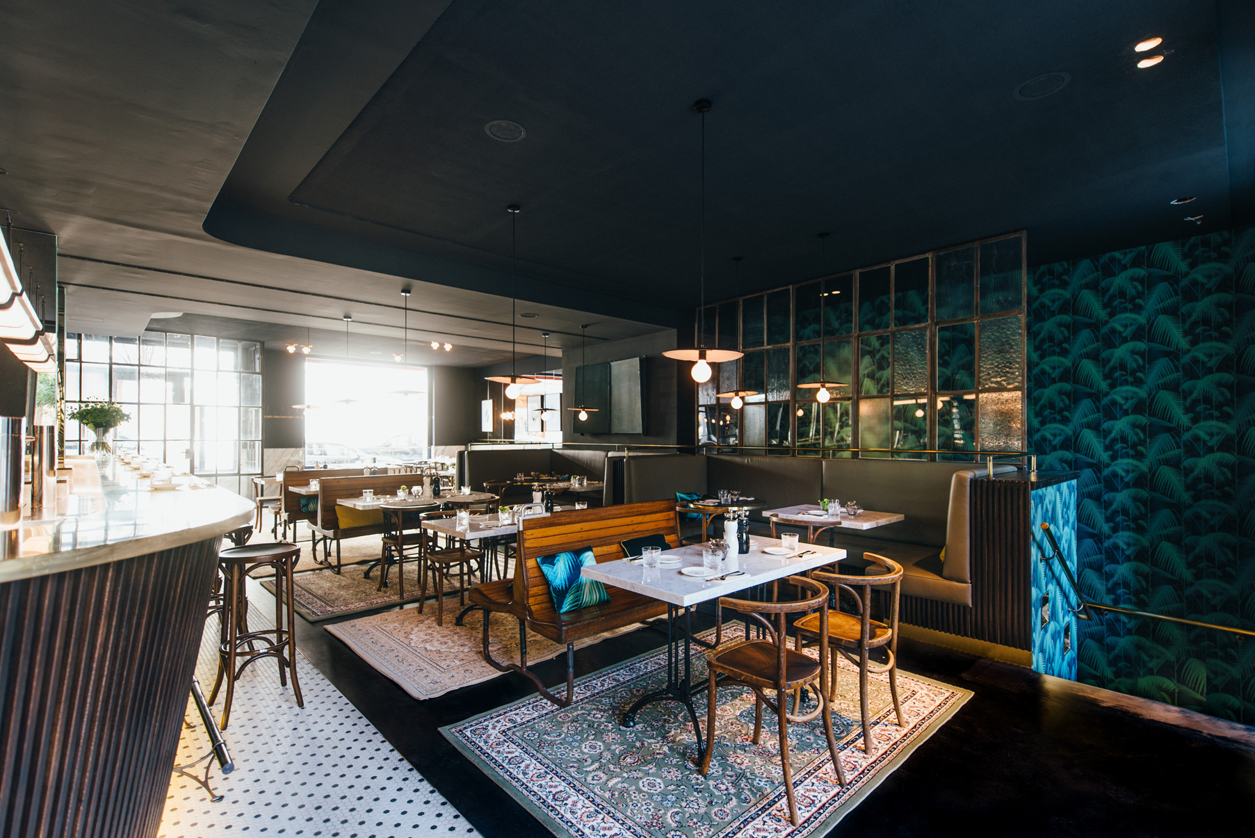 慕尼黑科莱特·蒂姆·劳伊餐厅 | 工业复古风中的美食体验-12