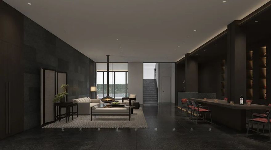 陶渊明诗意栖居 · 现代东方别墅设计丨中国东莞丨田承茂-10