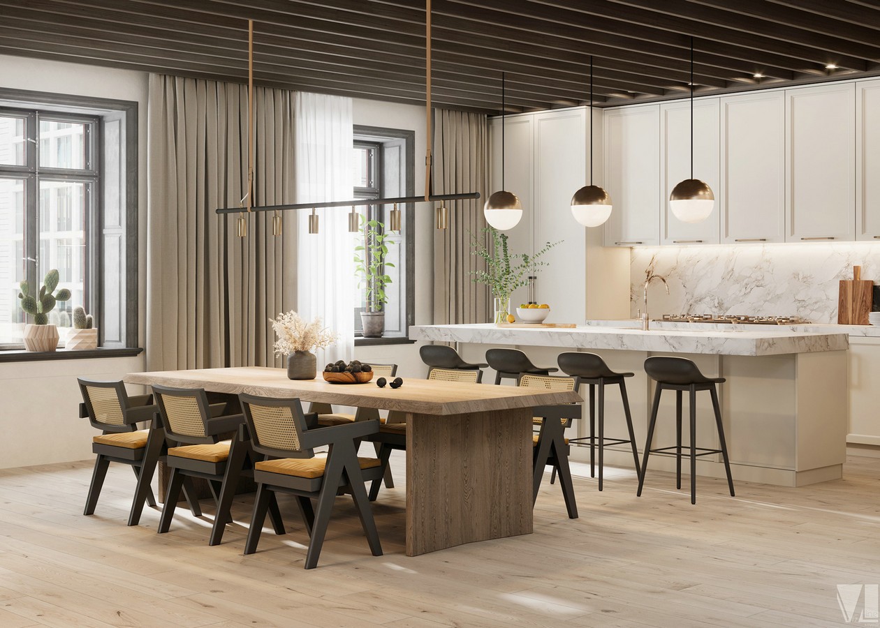 自然而清新的公寓设计-13