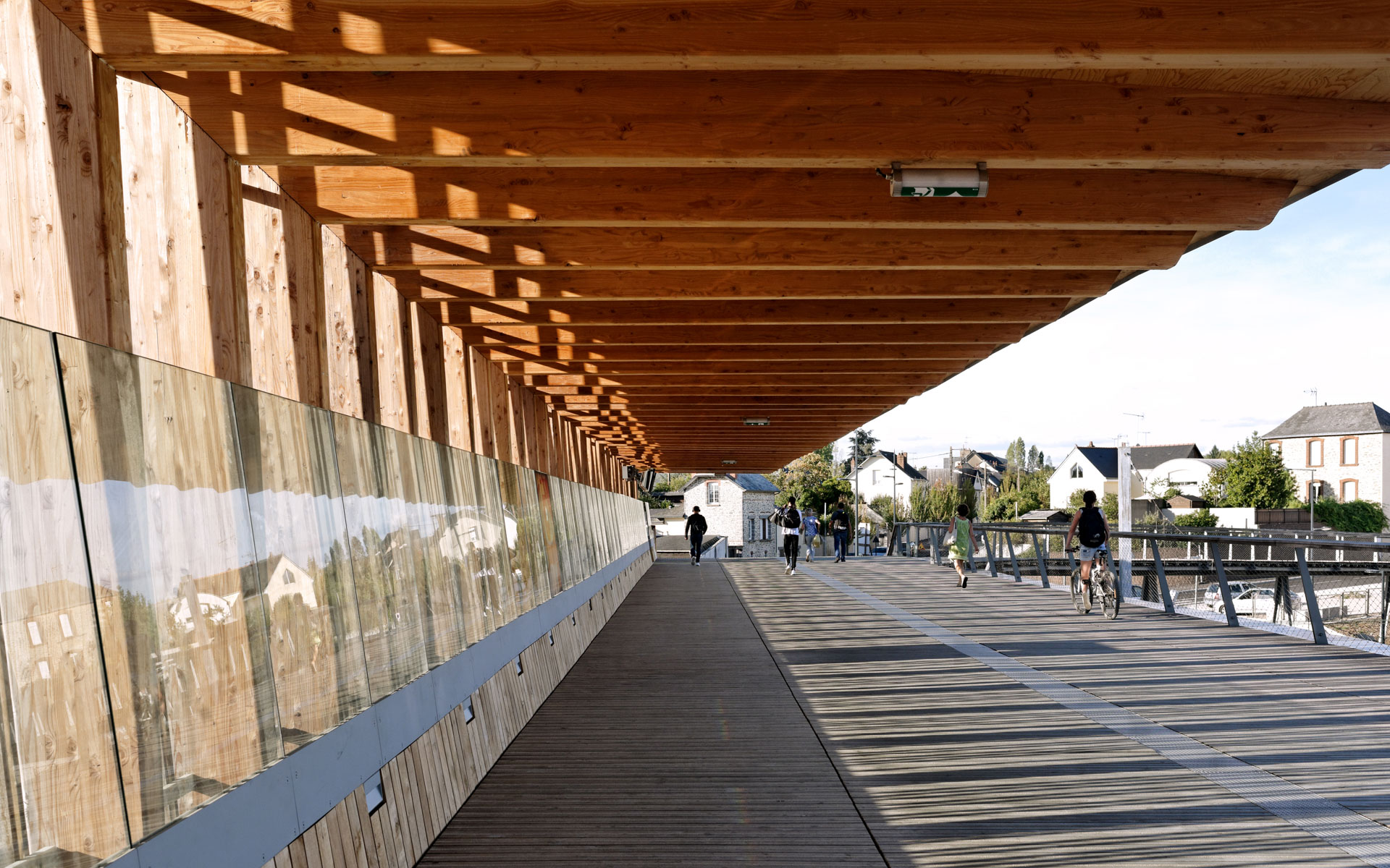 拉瓦尔行人桥丨法国丨Dietmar Feichtinger Architectes-20