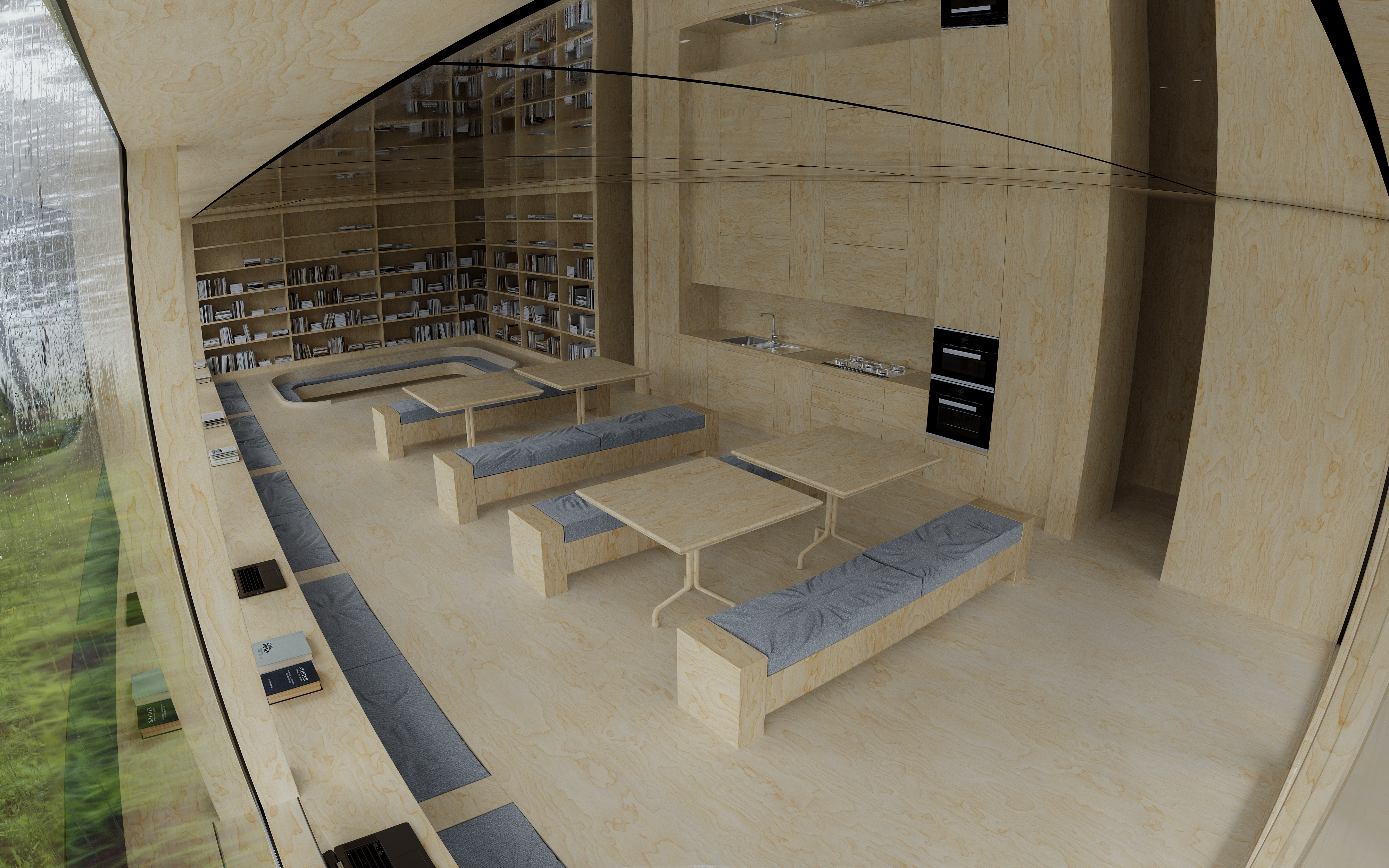 「室内表现进阶训练营」第一期 原木聚会小屋-14