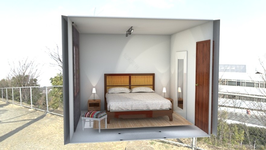 卧室装饰项目 梦幻风水设计-6