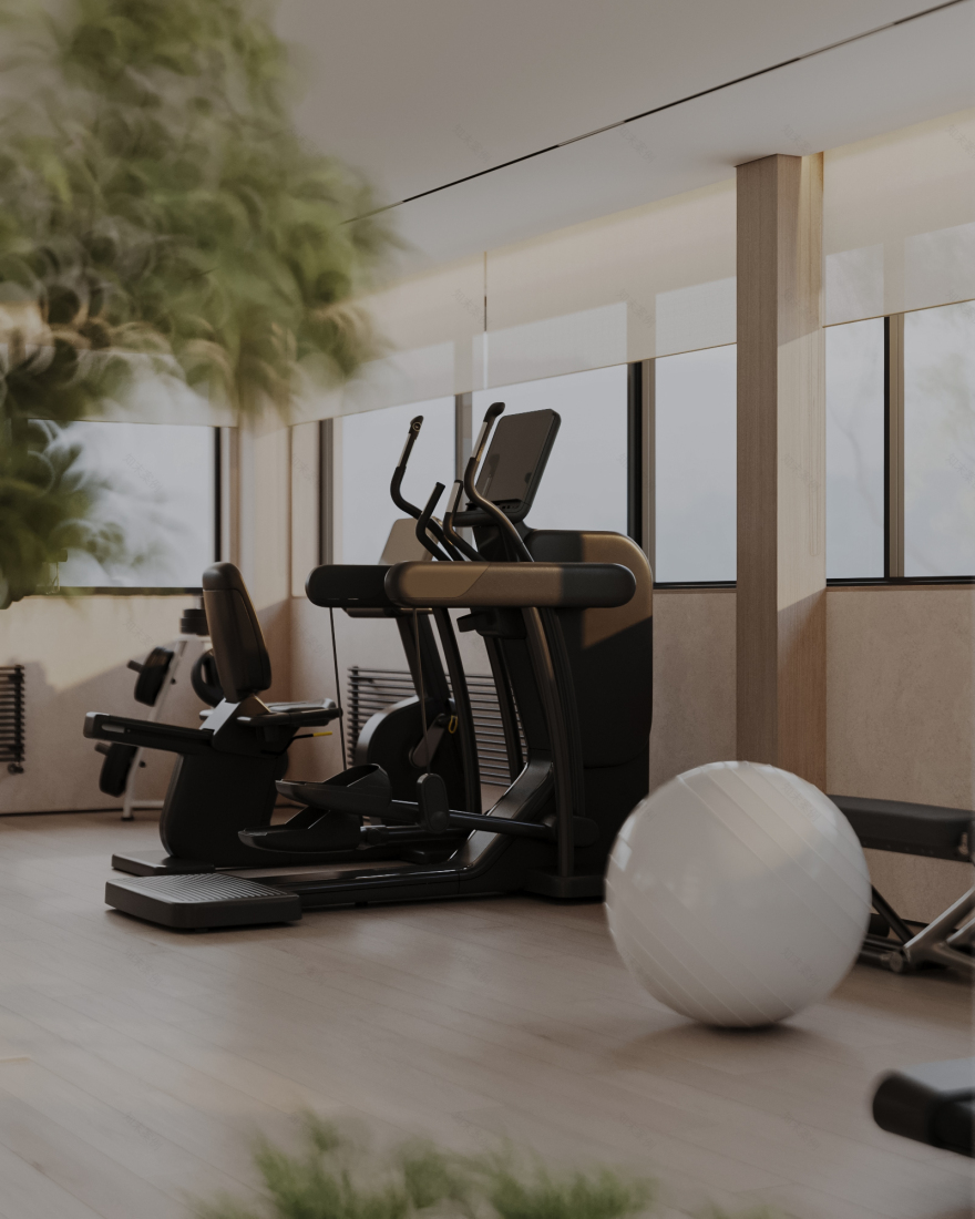 Sochi私人住宅健身区及休闲区设计-9