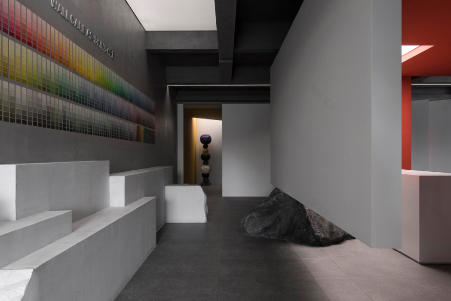 无用之间专质化工涂料展厅丨中国汕头丨质感建筑设计-24