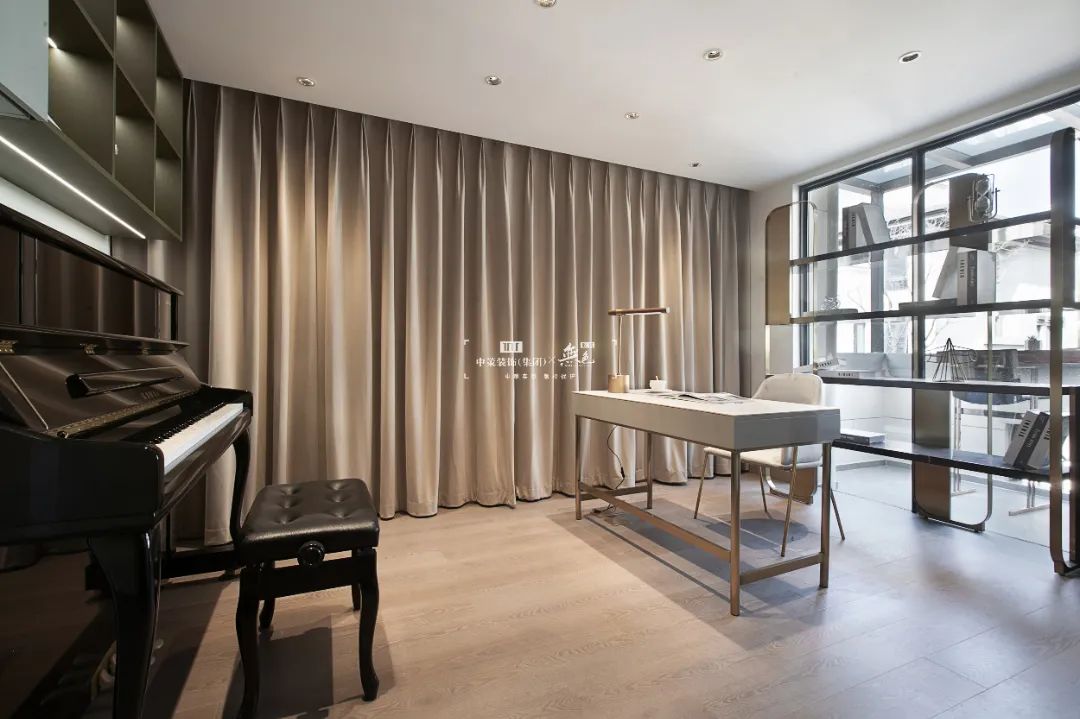 字形意,雍景湾 480㎡现代轻奢别墅装修之美丨中策-37