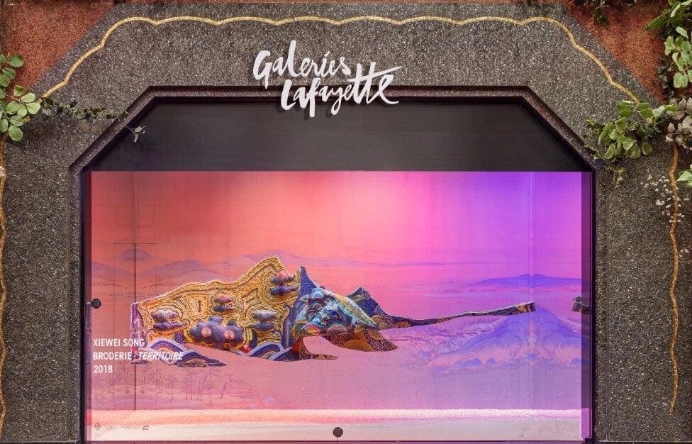 锦绣•山河——老佛爷百货中国风橱窗设计-18