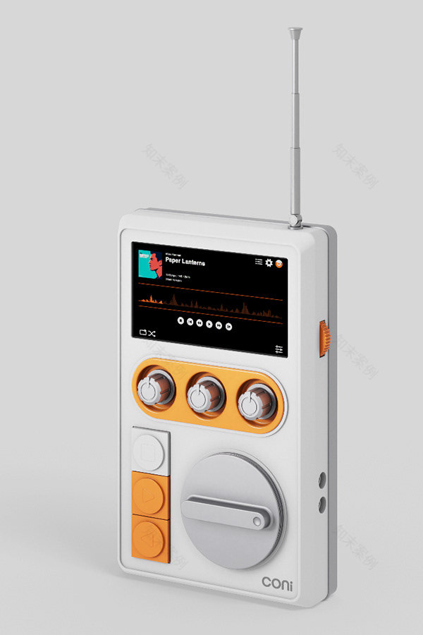 音乐播放器3D产品动画丨Marek Słota-7