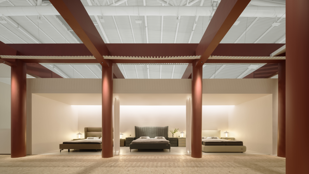 深圳家居设计周美国蕾丝床垫展馆丨中国深圳丨广州简美设计-46