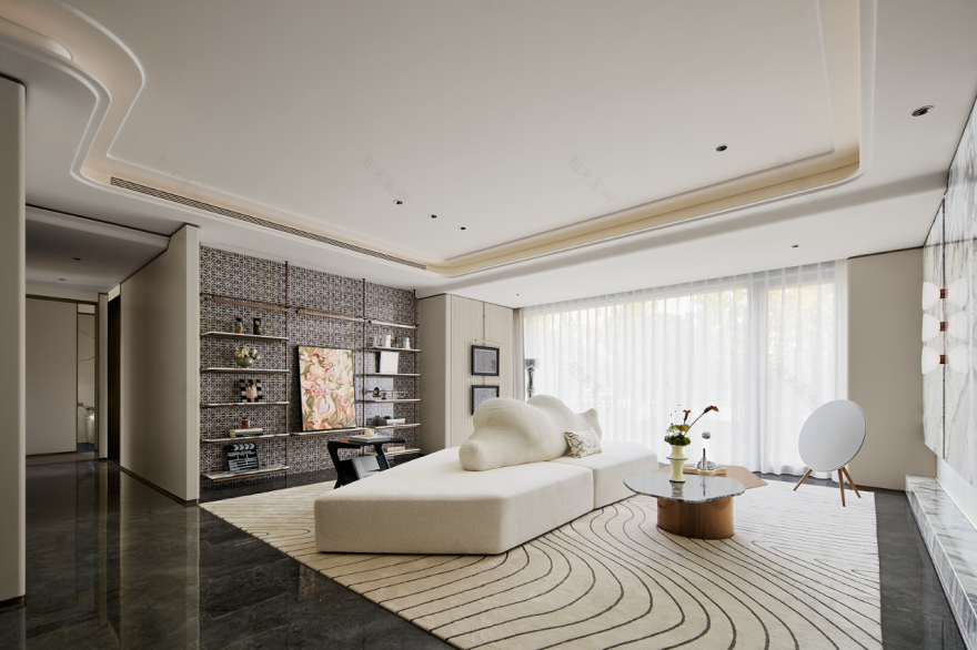 南飞鸿·乐境雅荟丨中国西安丨重庆米修室内设计有限公司-35