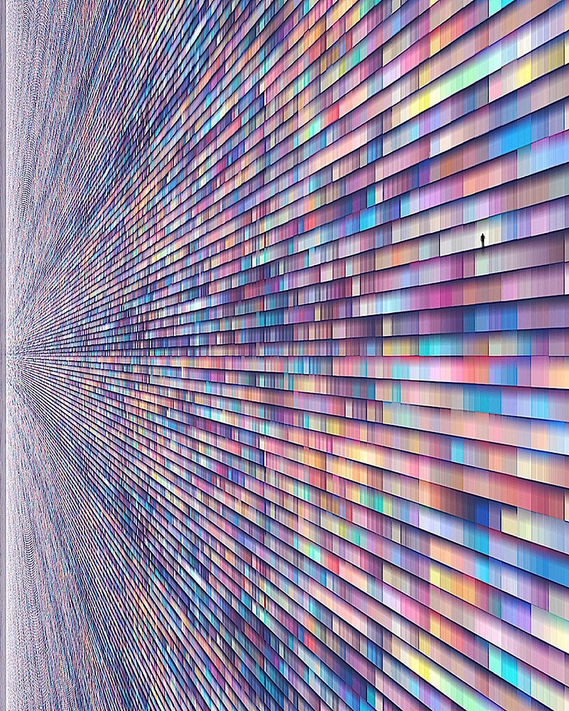 倫敦藝術家玩轉手機P圖軟體，將建築鏡頭轉化為抽象圖像！ - WEHOUSE-6