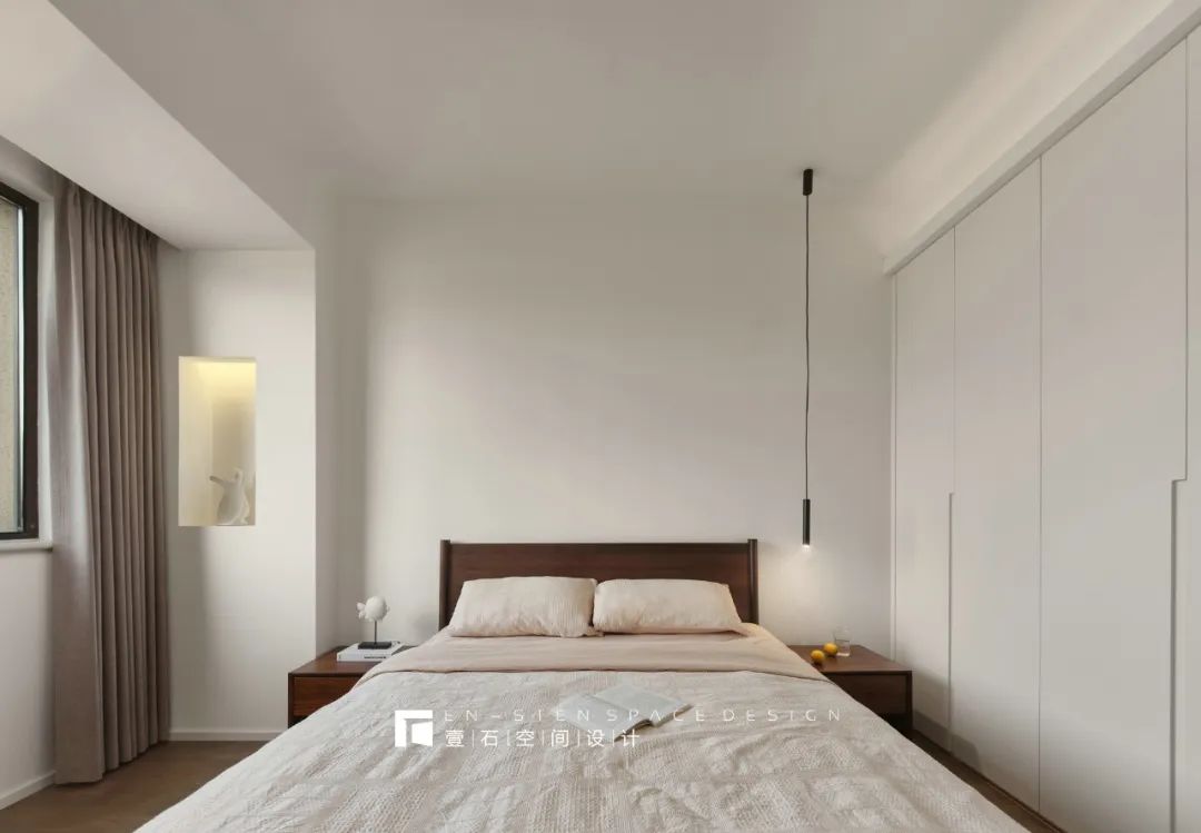 留白 · 南京壹石设计极简主义家居空间丨中国南京-48