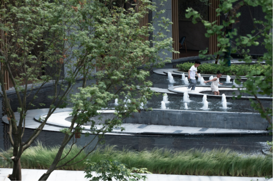 中国铁建西派浣花 | 行云流水书法景观的现代演绎-40