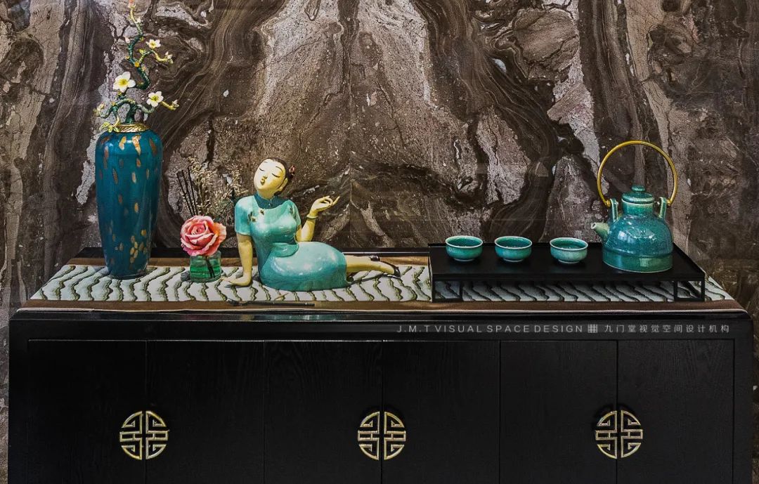 诗意新中式会所,温润儒雅的空间美学-57