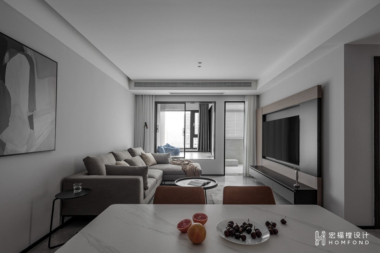 简约色彩打造多元生活场景丨中国成都丨成都宏福樘设计-29