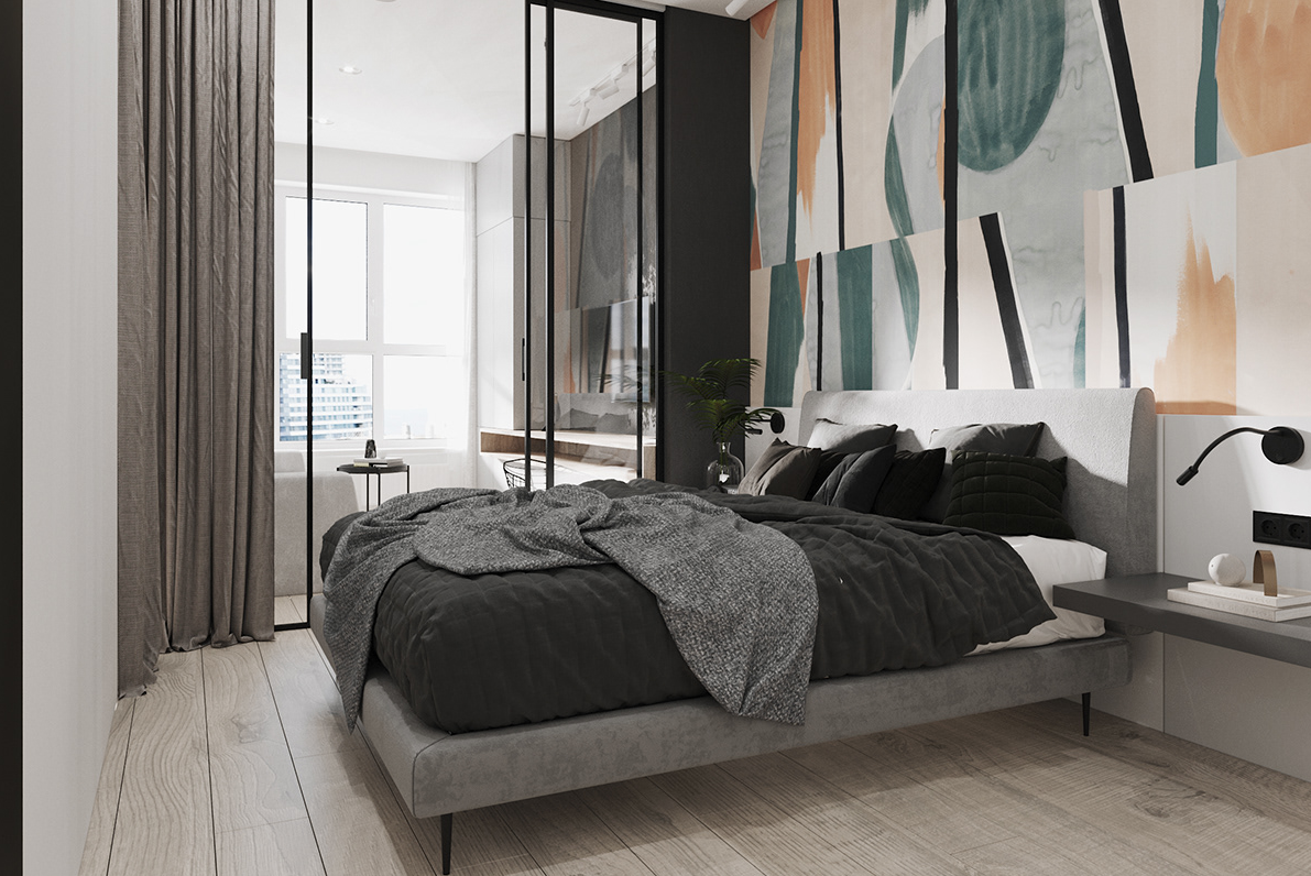 时尚舒适公寓设计丨乌克兰丨Lera Dzherely-43