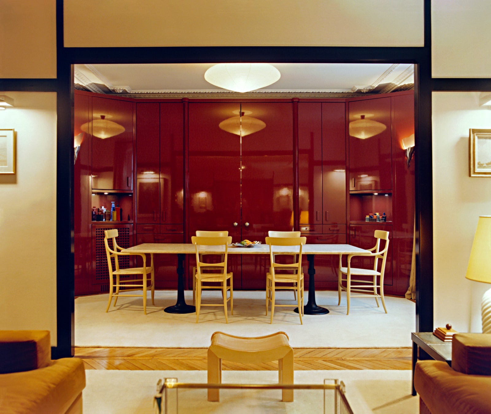 巴黎七区豪华公寓 | 东方风情与现代设计的完美结合-11