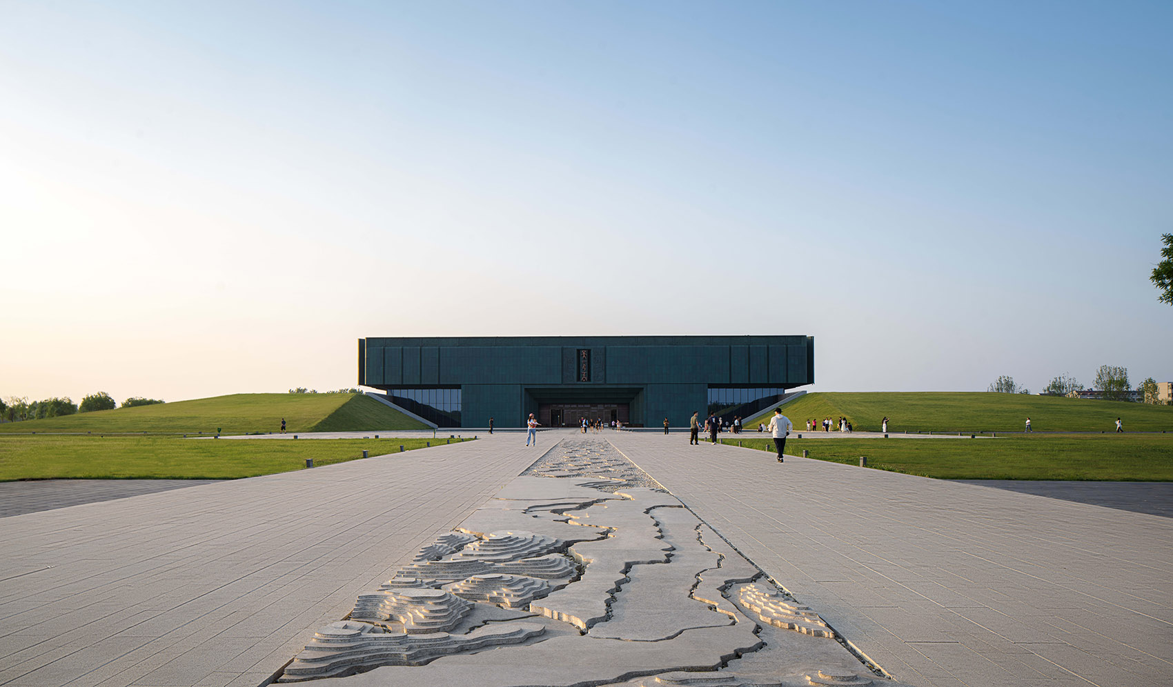 安阳殷墟博物馆新馆景观设计丨中国安阳丨华南理工大学建筑设计研究院有限公司何镜堂院士团队-48