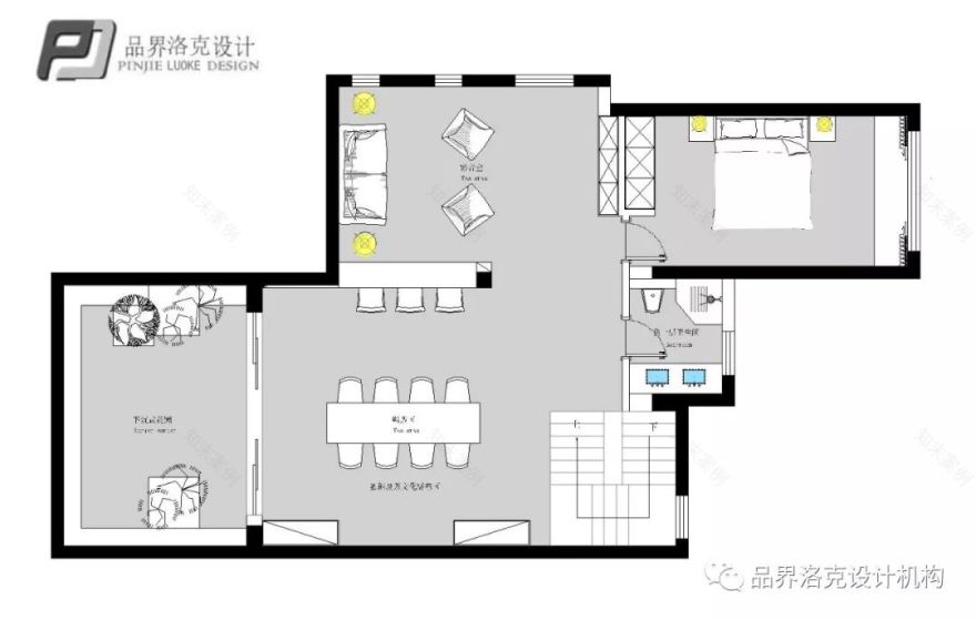 冯媛设计 | 秦岭山水现代风格,打造繁华宁静的理想之家-31