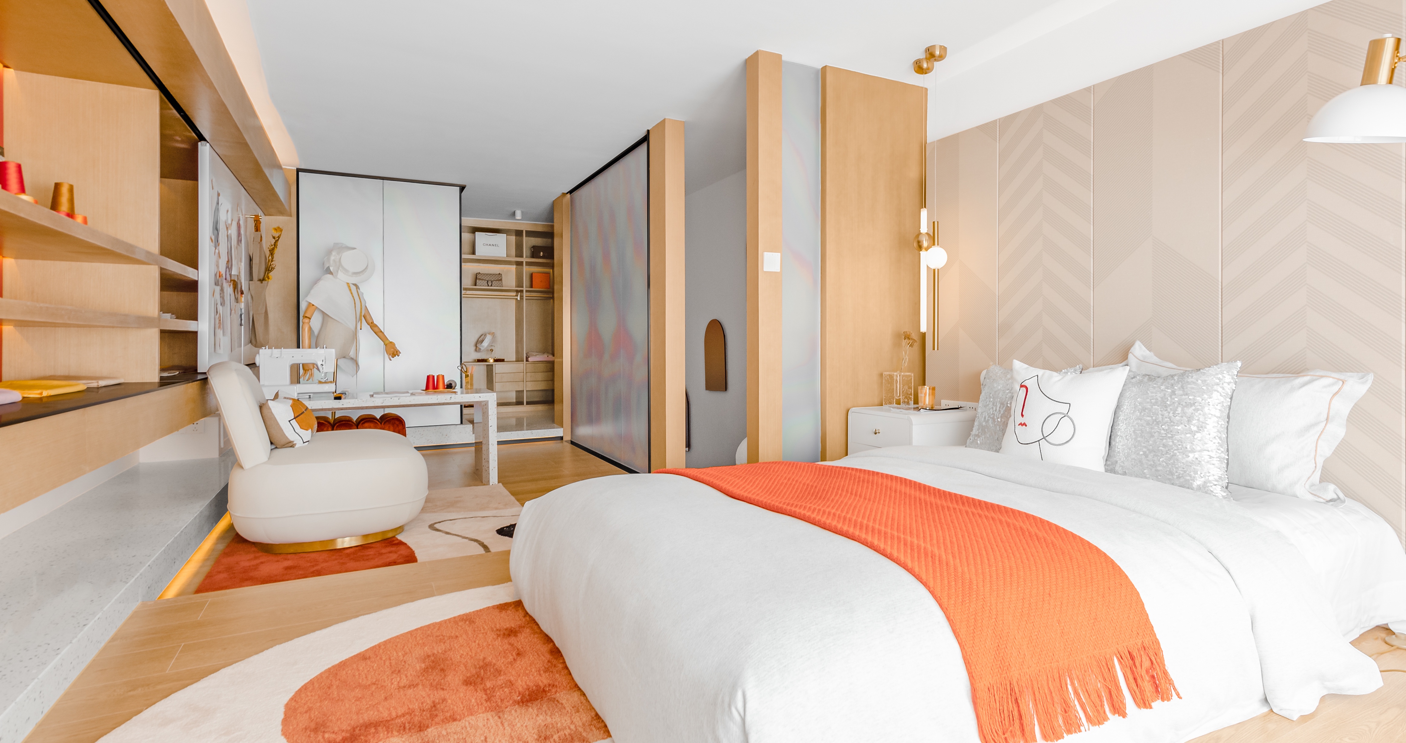 美纵设计｜融创重庆 国博城样板间-8