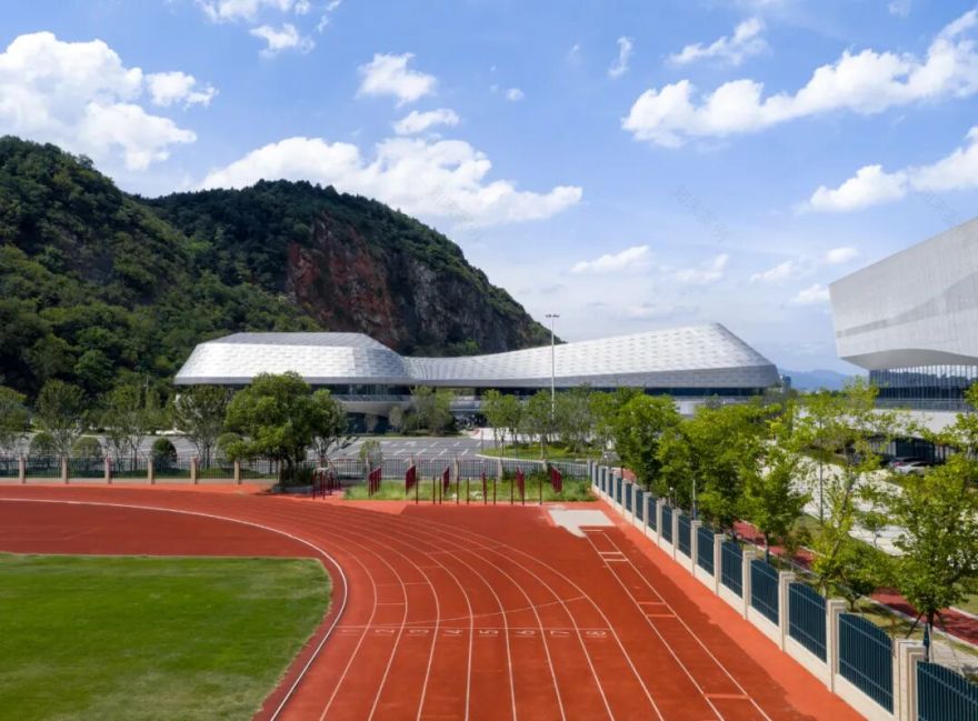 江山市虎山运动公园游泳馆,山川卧龙-63