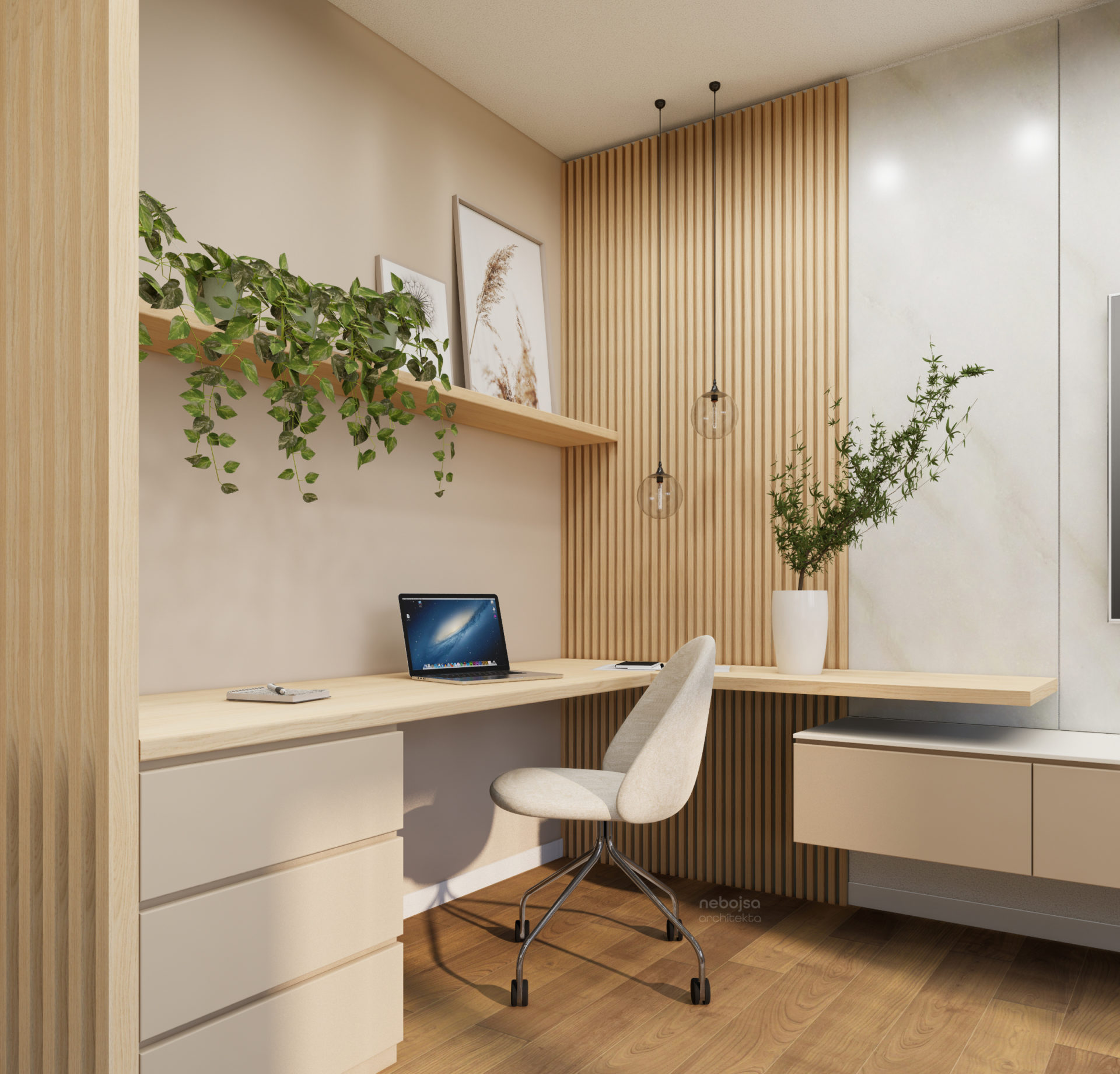 Flat visualization for a young couple | Nebojsa architekta-21