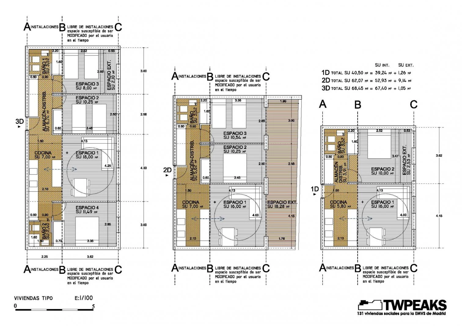 Twpeaks 社会住房丨西班牙马德里丨MADhel 和 Marmolbravo-22