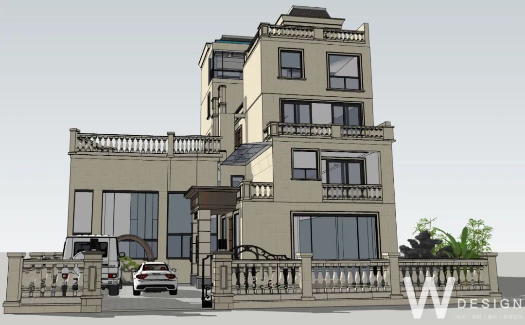 立于当下 静守自然 · 广州某别墅现代轻奢新中式设计丨中国广州丨广州W设计-54