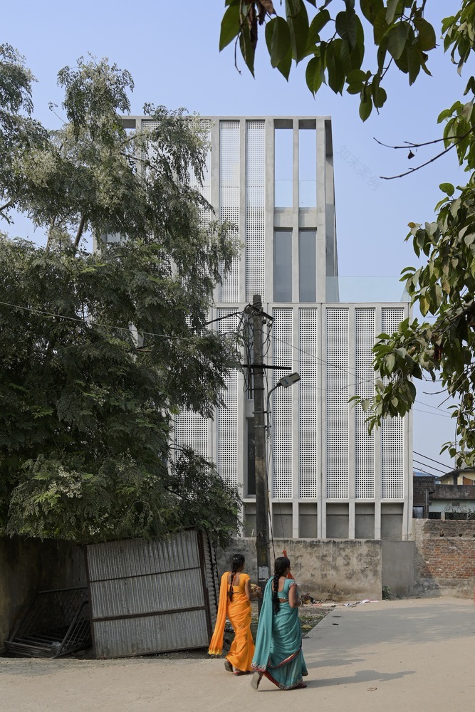 印度比哈尔的“面纱建筑”丨KUN Studio-30