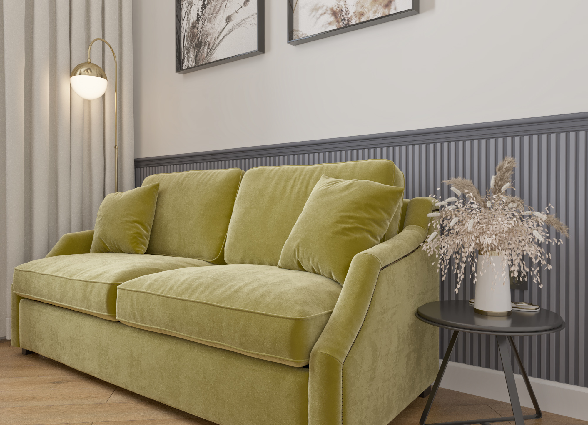 Design project of an apartment 100m2 complex Boulevard-31