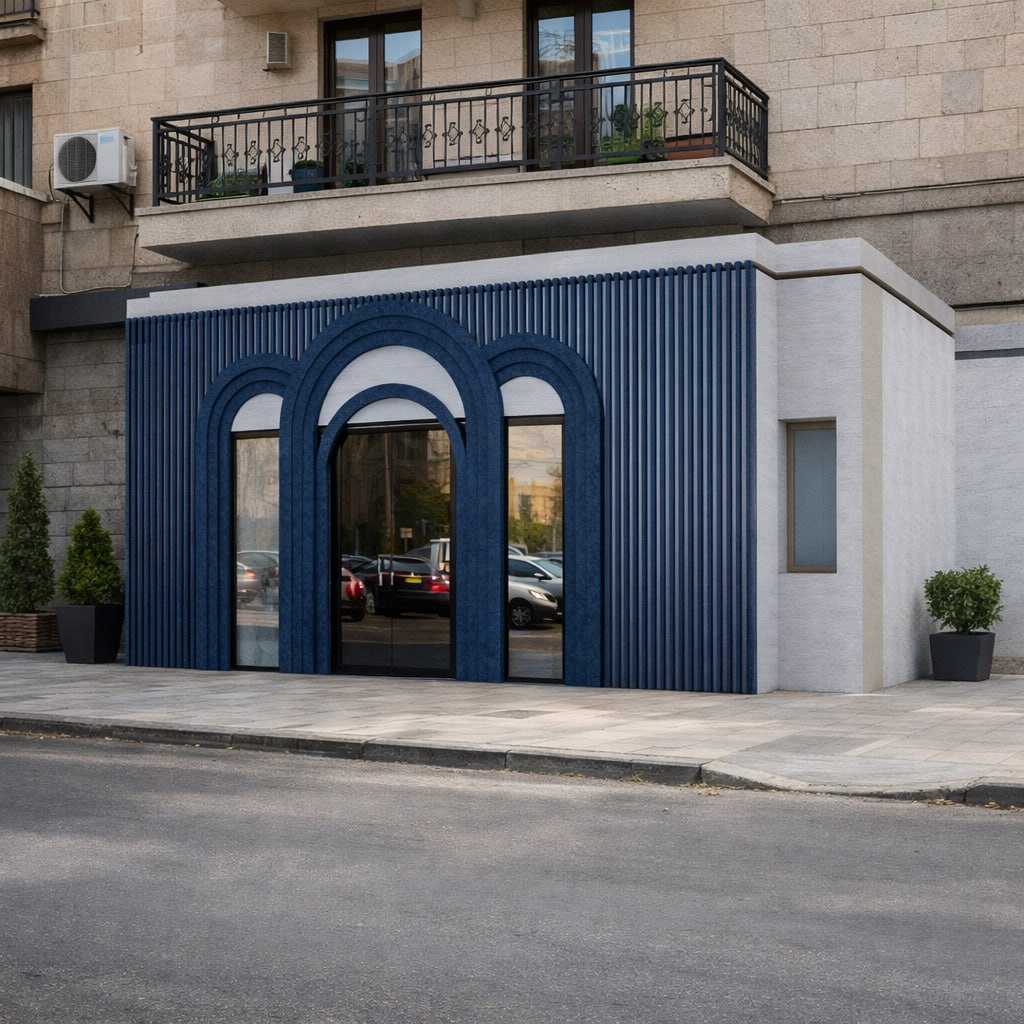 Designed an equestrian sports store interior concept 3D-5