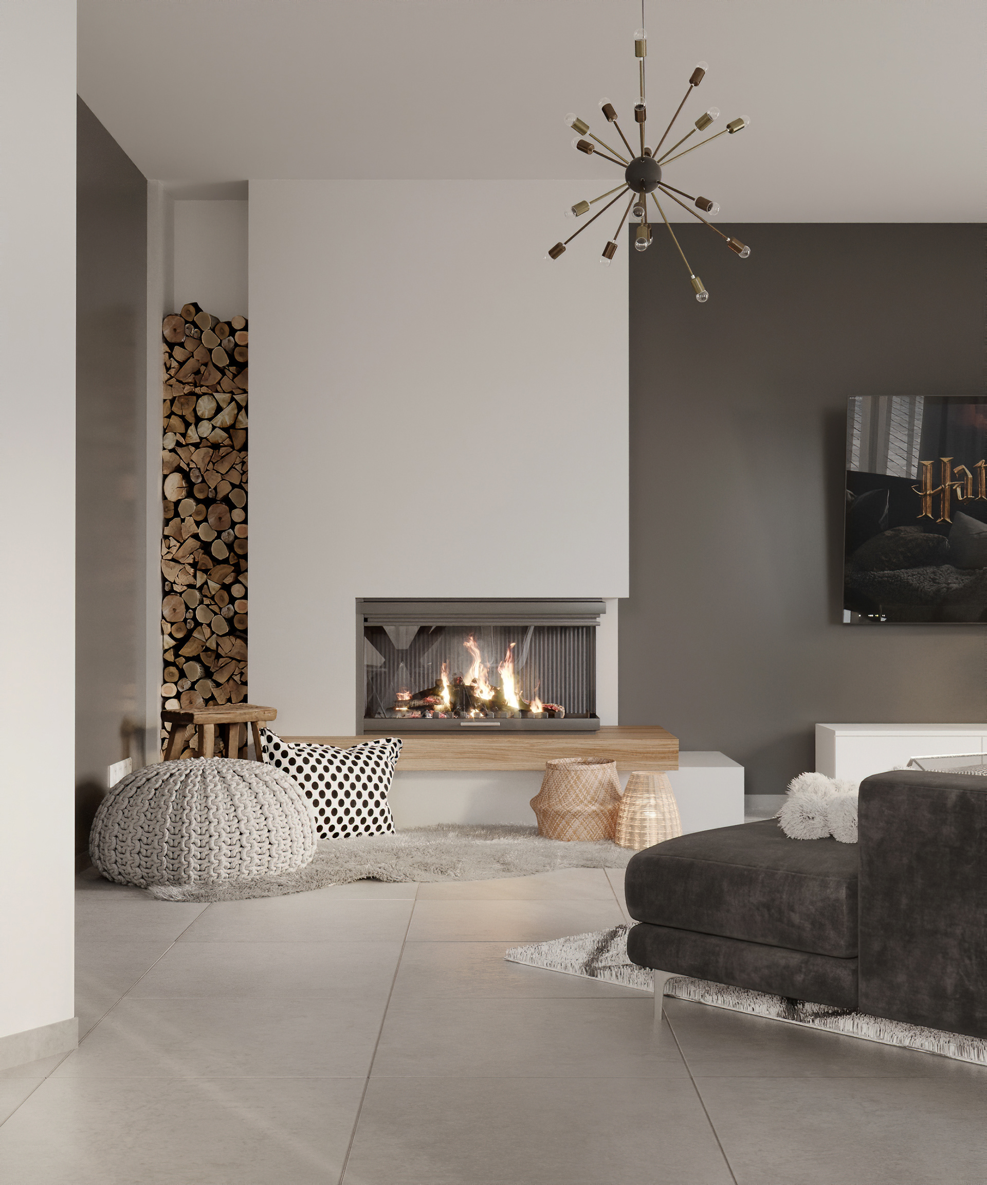 斯堪的纳维亚室内风格丨 BelarusMinsk丨KomandaM-21