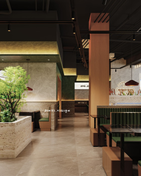 连锁餐饮店