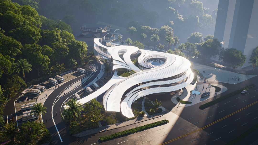 入围第一名三亚凤凰岭游客中心丨中国三亚丨邑建筑/Atelier-i-0