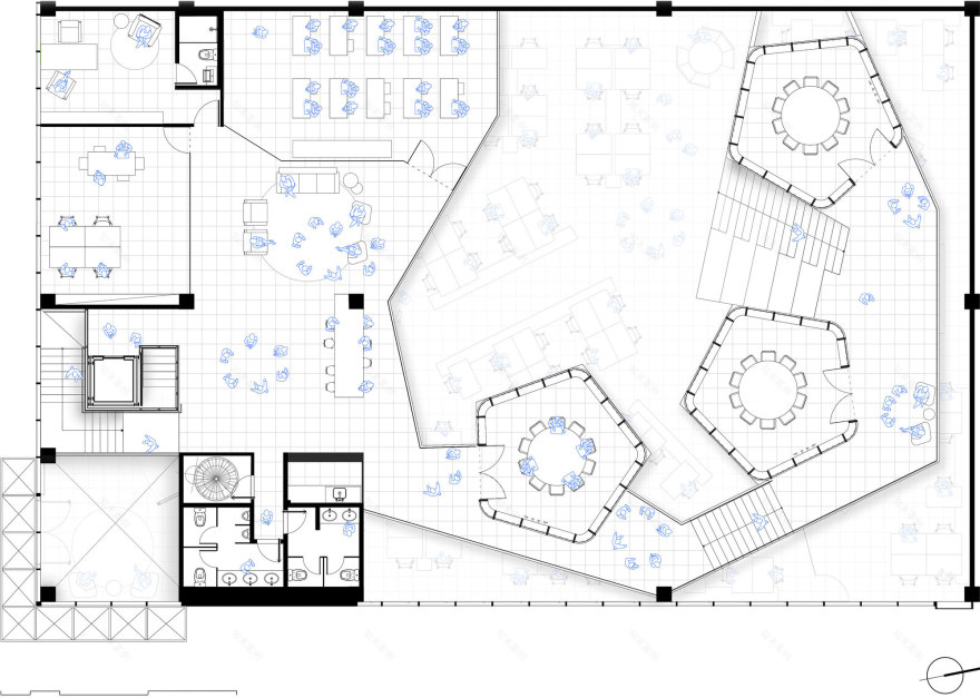 巴西皇家 fic 总部办公空间设计-34