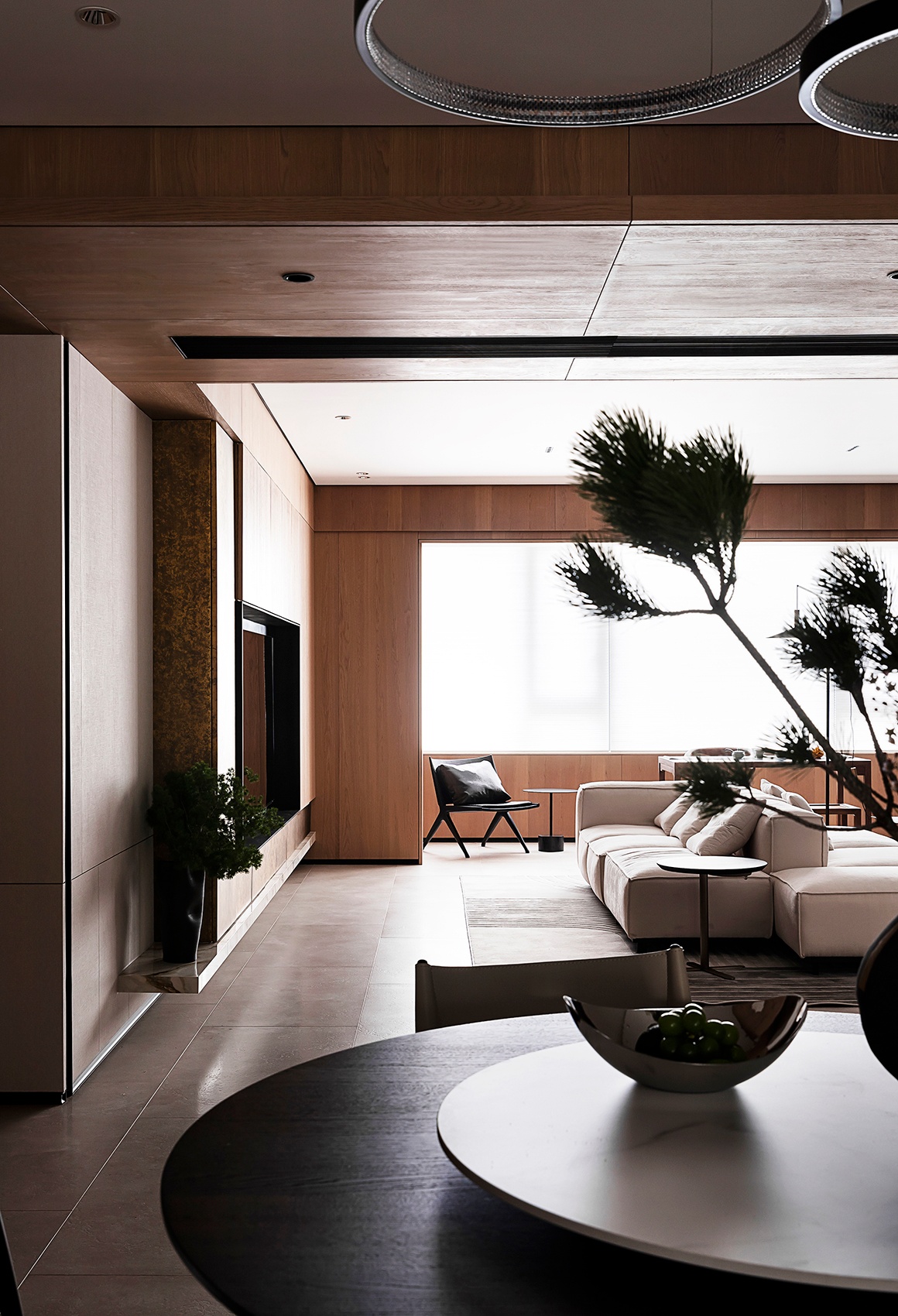 以东方哲思建构 260m2 家的风雅-1