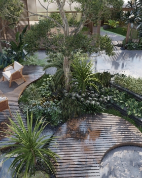 Q8 Villa Garden 别墅花园改造项目丨越南胡志明市