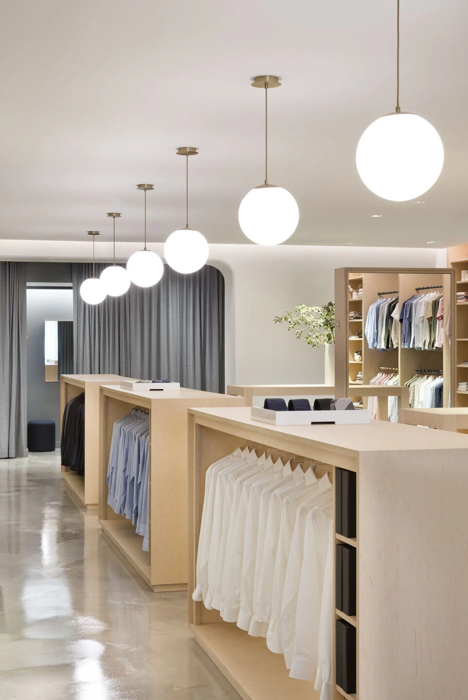 Proper Cloth 男装定制展厅设计丨美国纽约丨Fogarty Finger-9