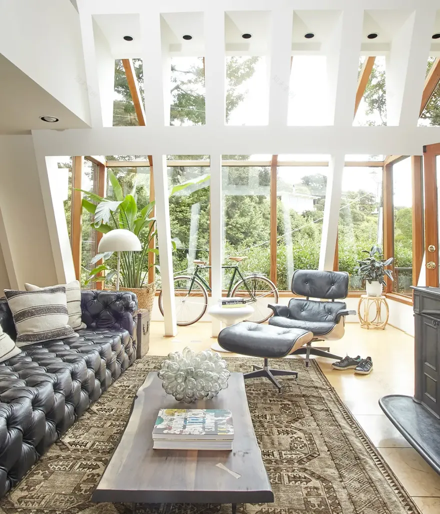 加州阳光 A 框别墅,尽享美景-4