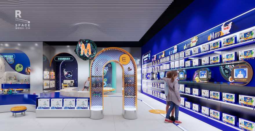 蓝宙星球体验店空间设计丨瑞德设计·空间-11