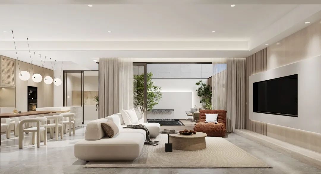 观承大家别墅挑空设计丨中国北京丨北京美禾设计-11